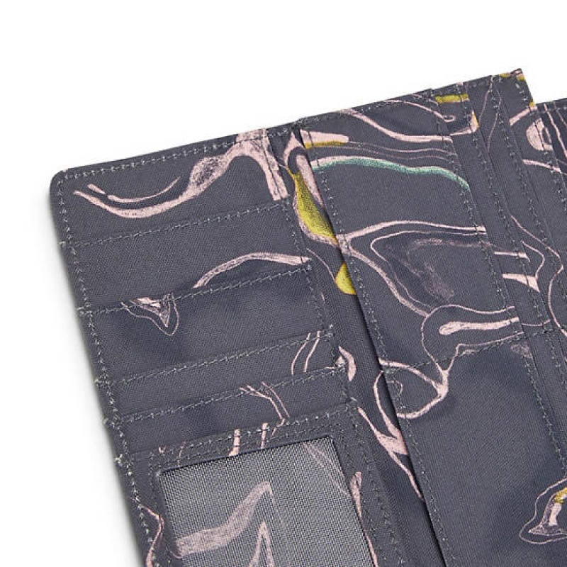 Grey Kipling Money Land Printed Snap Wallet Wallets | ZWBFSQ-540