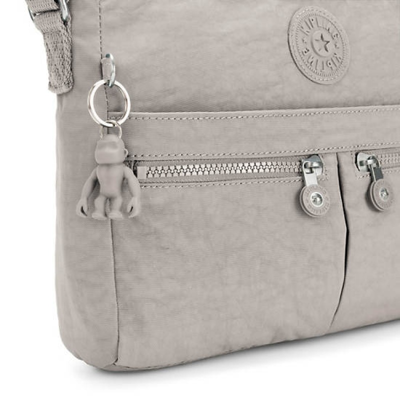 Grey Kipling New Angie Crossbody Bags | XOAHYU-068