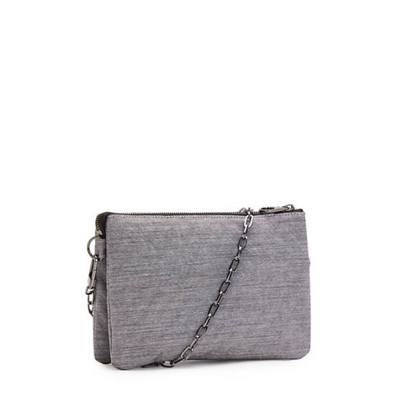 Grey Kipling Riri Crossbody Bags | CVJZFS-798