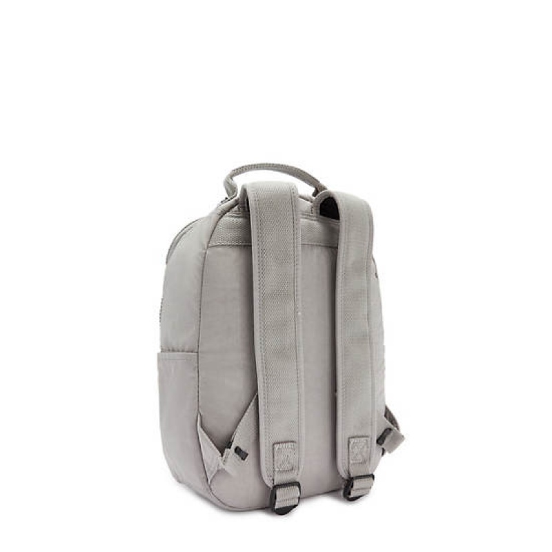 Grey Kipling Seoul Small Classic Tablet Backpacks | STUNXC-576