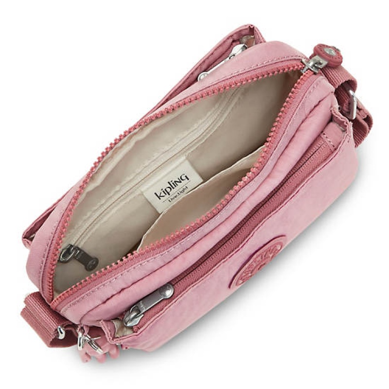 Lavender Pink Kipling Abanu Crossbody Bags | NWVAYI-183