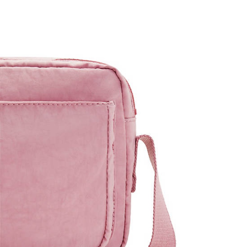 Lavender Pink Kipling Abanu Medium Crossbody Bags | LCDWNZ-281