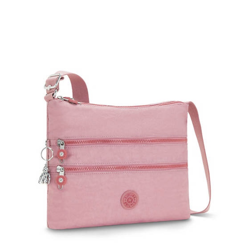 Lavender Pink Kipling Alvar Crossbody Bags | ONKYER-208