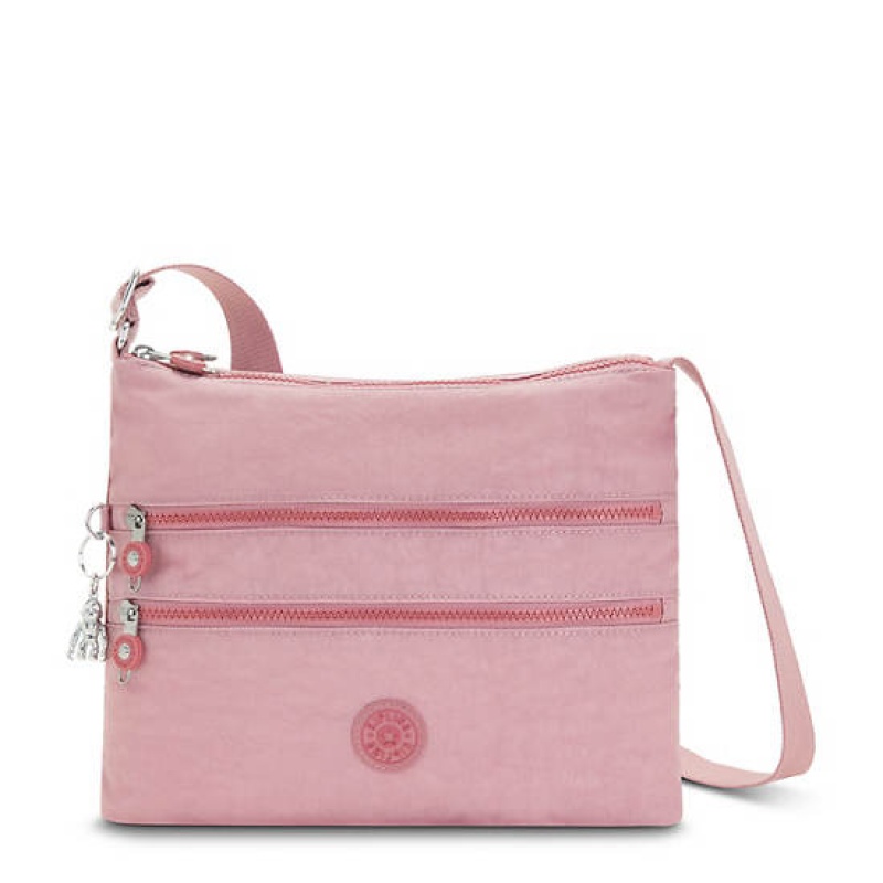 Lavender Pink Kipling Alvar Crossbody Bags | ONKYER-208