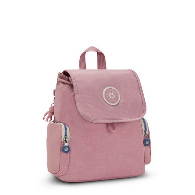 Lavender Pink Kipling Ebba Backpacks | WCTOEP-394