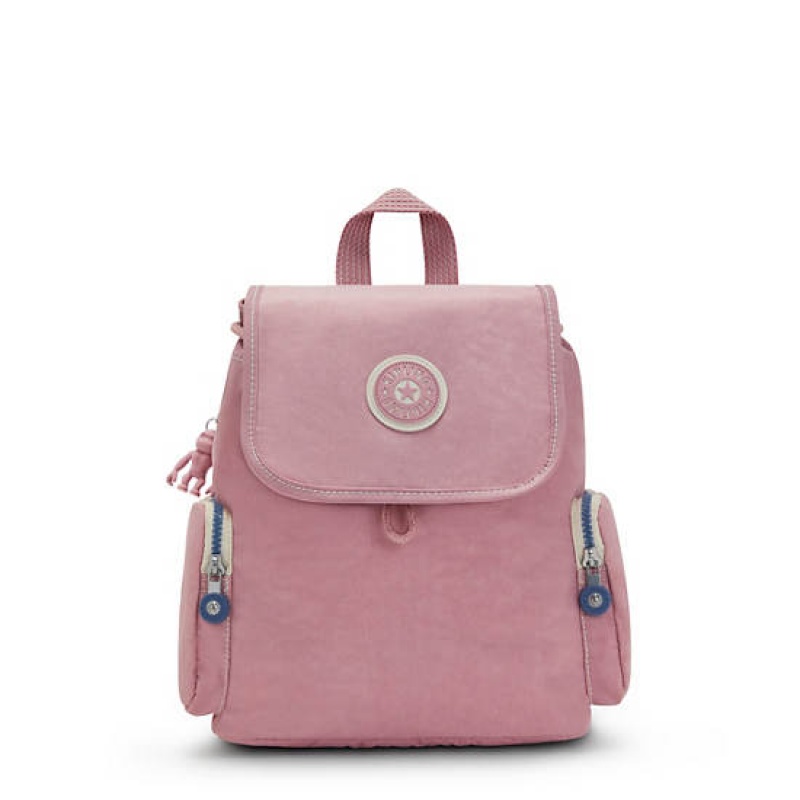 Lavender Pink Kipling Ebba Backpacks | WCTOEP-394