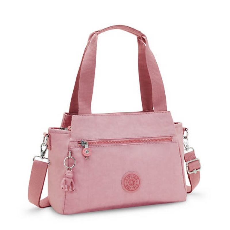 Lavender Pink Kipling Elysia Shoulder Bags | ZOMEHJ-763