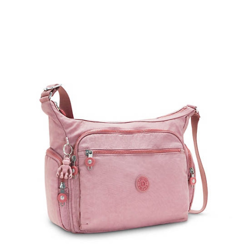 Lavender Pink Kipling Gabbie Crossbody Bags | LTNEZP-851