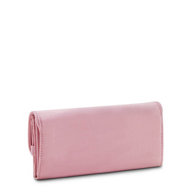 Lavender Pink Kipling Money Land Snap Wallet Wallets | IGYCEP-980