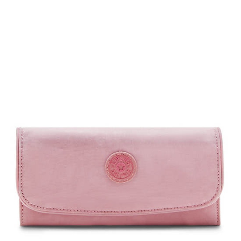 Lavender Pink Kipling Money Land Snap Wallet Wallets | IGYCEP-980