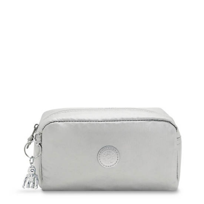 Light Metal Kipling Gleam Metallic Pouch Bags | SUBGCH-048