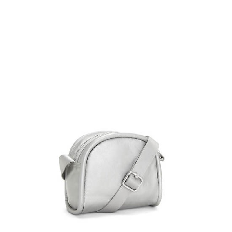 Light Metal Kipling Jesper Metallic Crossbody Bags | SVWDRA-829