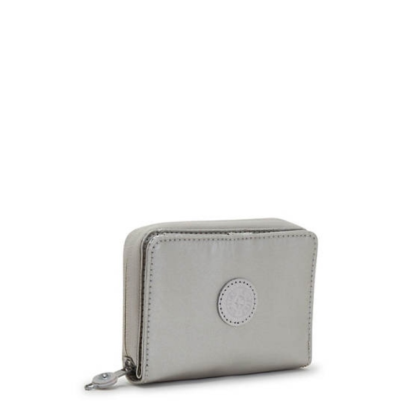 Light Metal Kipling Money Love Metallic Small Wallets | ZGIOAE-425