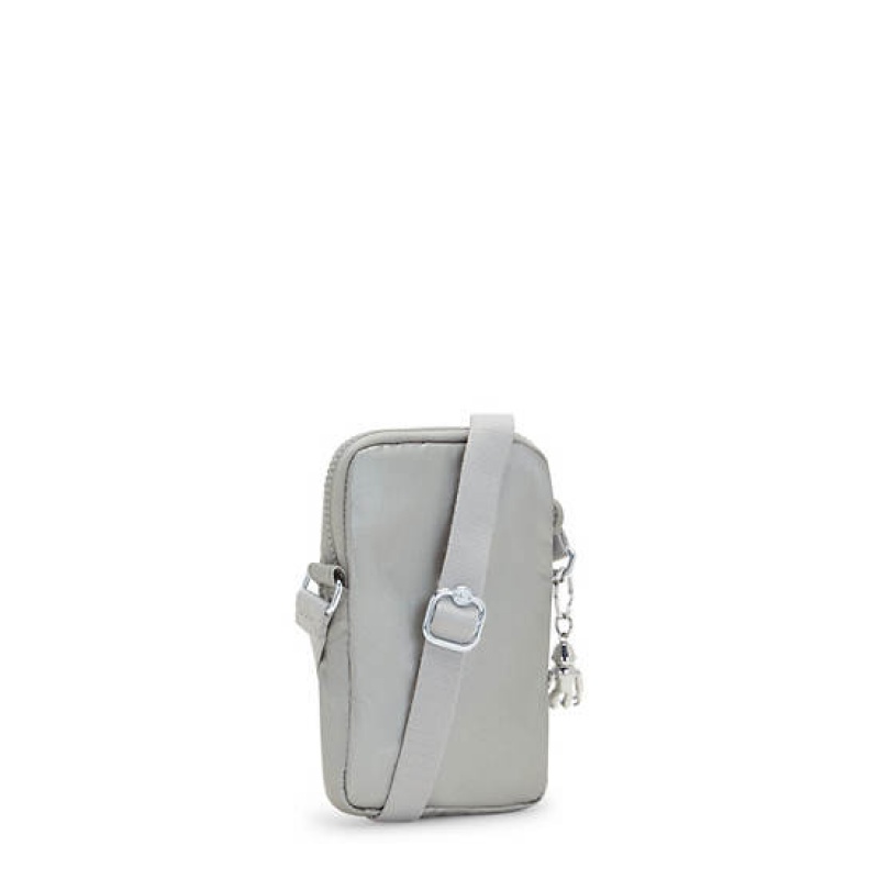 Light Metal Kipling Tally Metallic Crossbody Phone Bag | MFSOTP-701