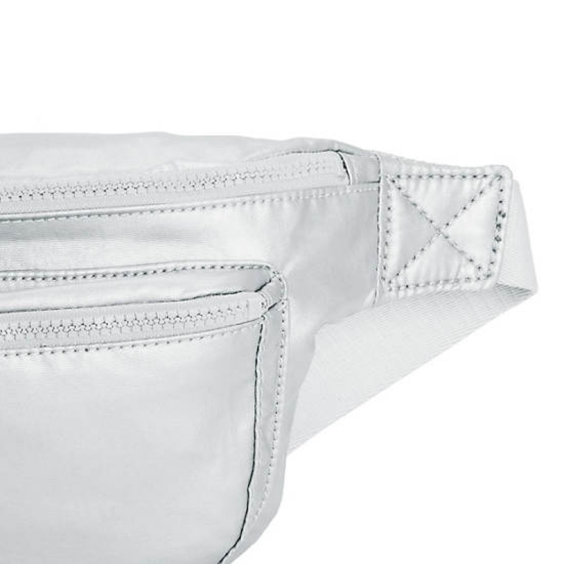 Light Metal Kipling Yasemina Extra Large Metallic Waist Pack Bags | DVCWSN-947