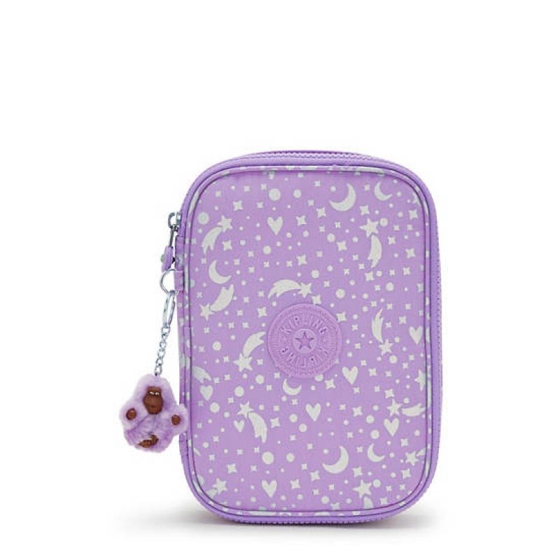 Metal Kipling 100 Pens Printed Case Bags | UOVGQF-946