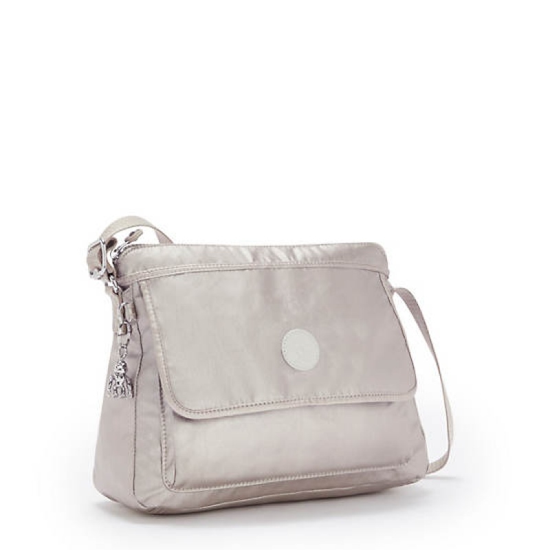 Metal Kipling Aisling Metallic Crossbody Bags | LZIENA-045