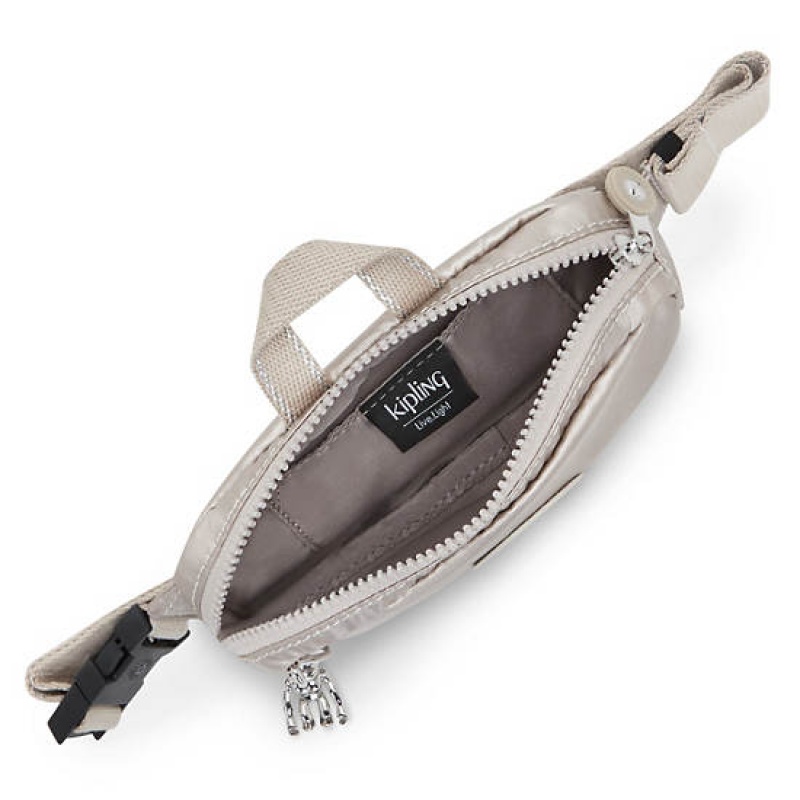 Metal Kipling Alys Metallic Waist Bags | OFMTQU-126