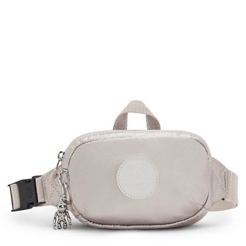 Metal Kipling Alys Metallic Waist Bags | OFMTQU-126