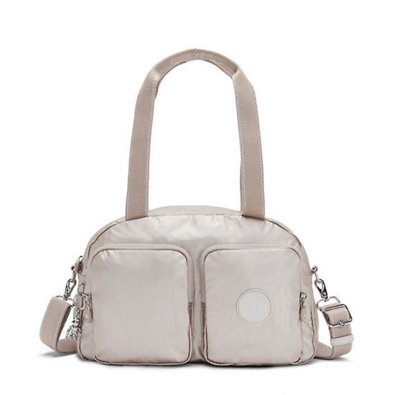 Metal Kipling Cool Defea Metallic Shoulder Bags | QUKLHX-932