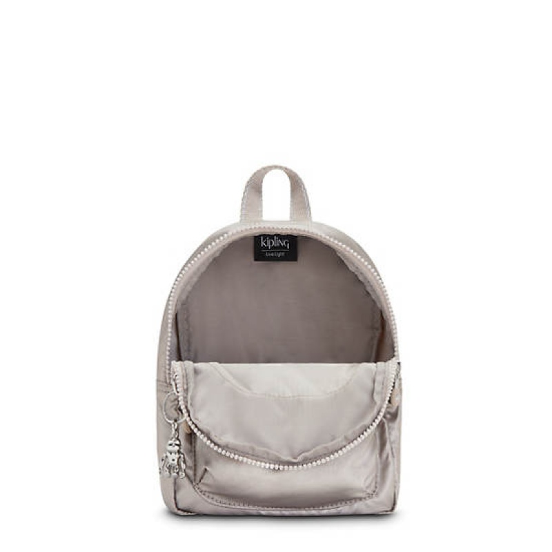 Metal Kipling Curtis Compact Metallic Convertible Backpacks | TQZEGY-870