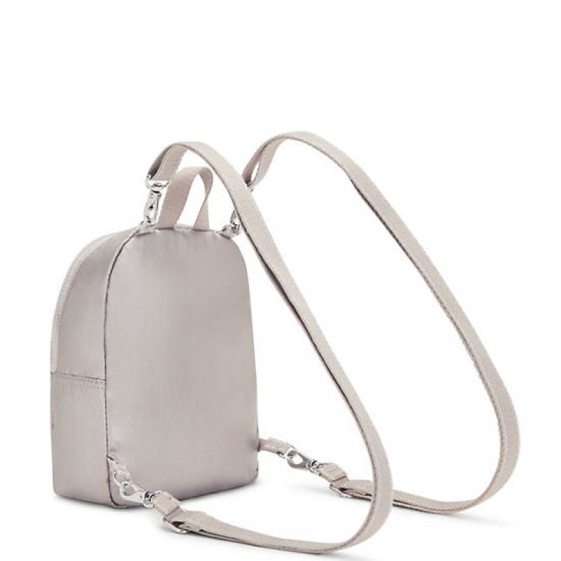 Metal Kipling Curtis Compact Metallic Convertible Backpacks | TQZEGY-870