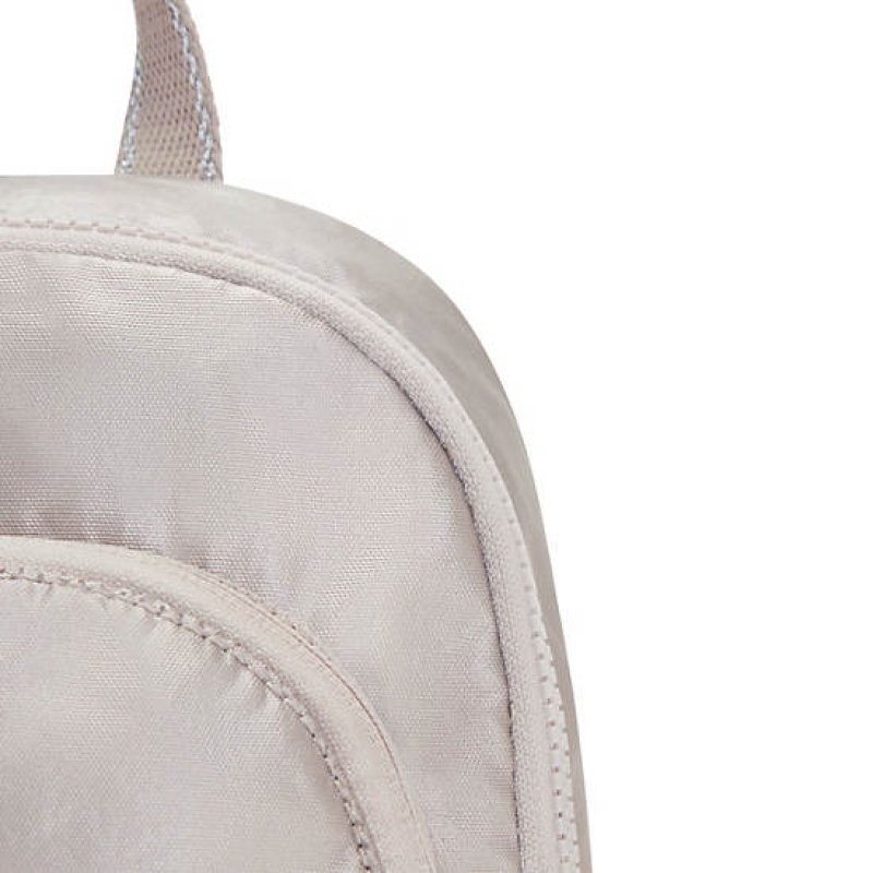 Metal Kipling Curtis Compact Metallic Convertible Backpacks | TQZEGY-870