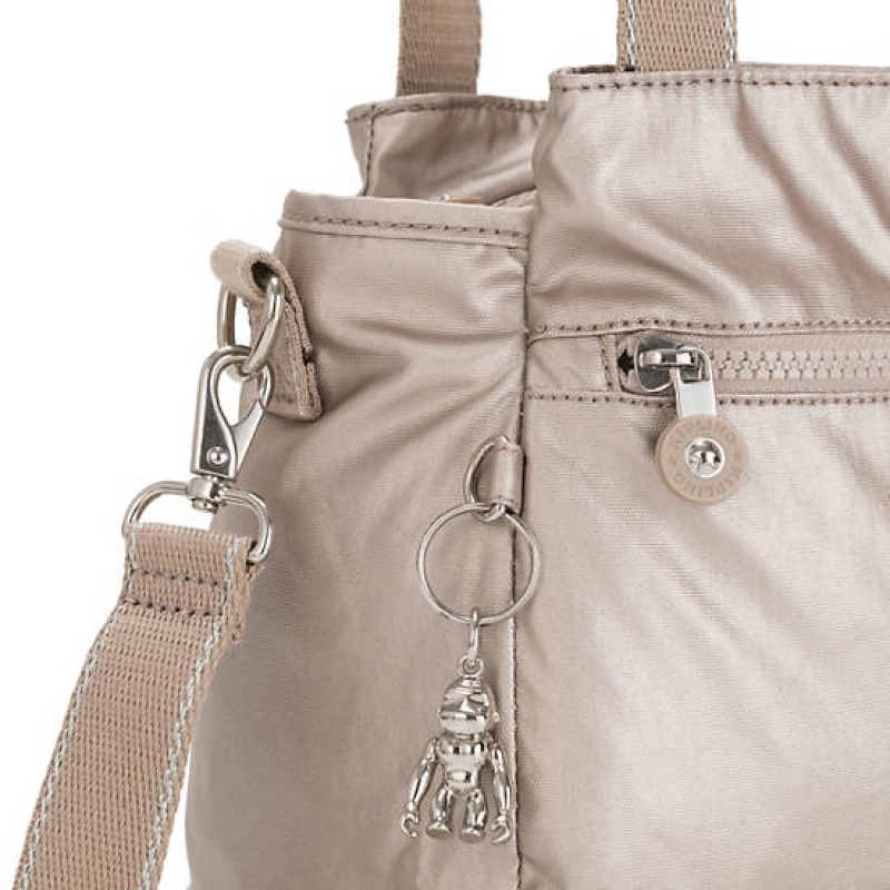 Metal Kipling Elysia Metallic Shoulder Bags | LSBCTJ-049