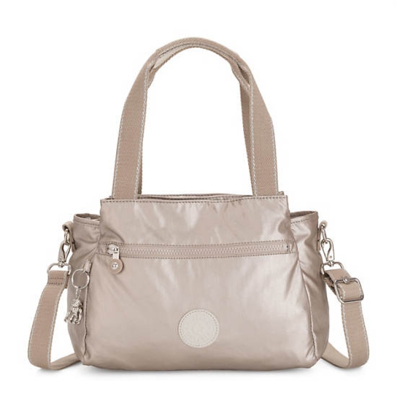 Metal Kipling Elysia Metallic Shoulder Bags | LSBCTJ-049