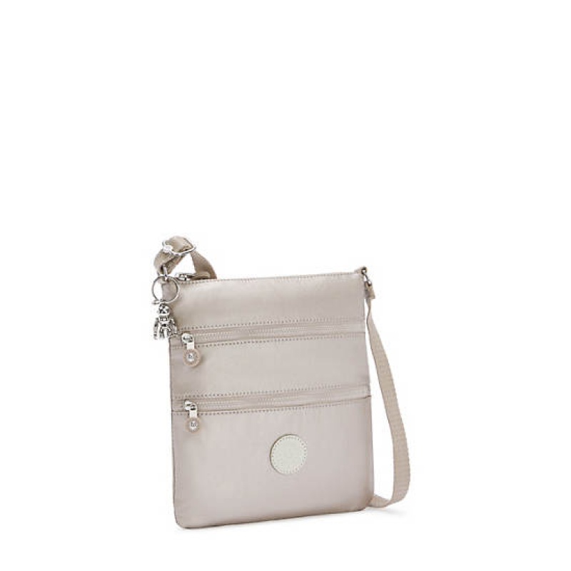 Metal Kipling Keiko Metallic Crossbody Mini Bag | PJNTSH-570