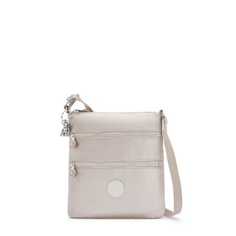 Metal Kipling Keiko Metallic Crossbody Mini Bag | PJNTSH-570