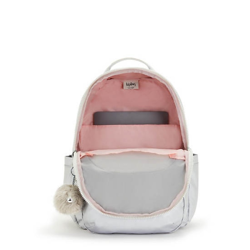 Metal Kipling Seoul Large Metallic 15