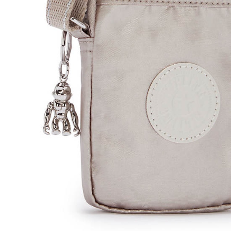 Metal Kipling Tally Metallic Crossbody Phone Bag | LEVXWZ-153