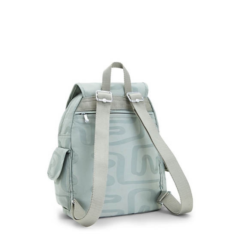 Mint Kipling City Pack Small Classic Printed Backpacks | BIDETZ-416