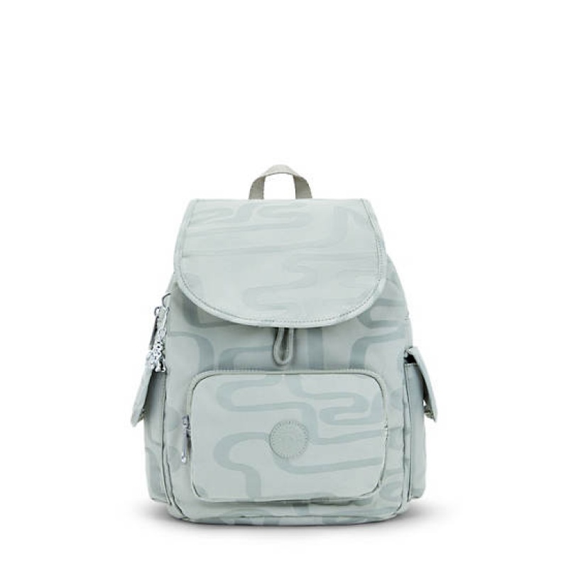 Mint Kipling City Pack Small Classic Printed Backpacks | BIDETZ-416