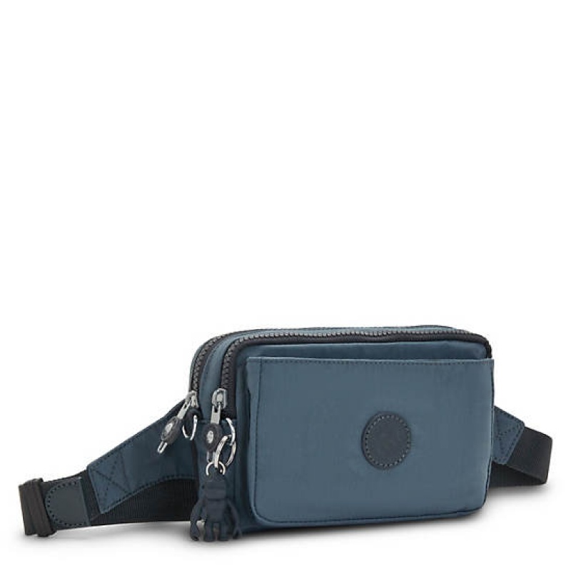 Navy Grey Kipling Abanu Multi Convertible Crossbody Bags | HSLYJD-862