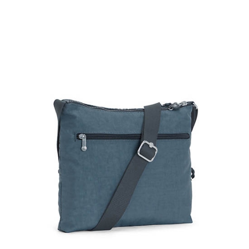 Navy Grey Kipling Alvar Crossbody Bags | XTHSLC-274