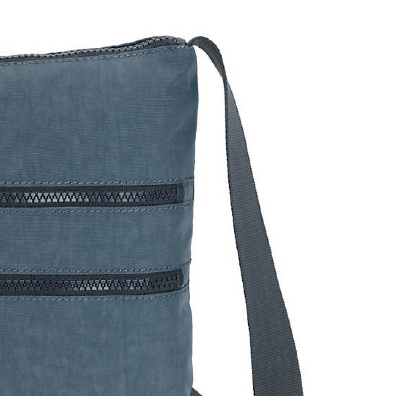 Navy Grey Kipling Alvar Crossbody Bags | XTHSLC-274