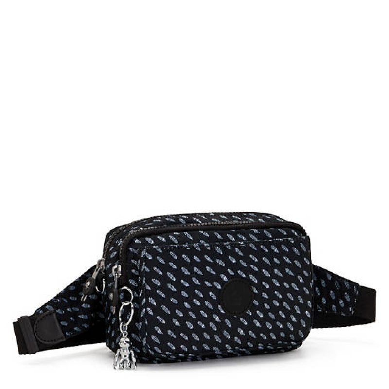 Navy Kipling Abanu Multi Printed Convertible Crossbody Bags | EXHJCA-526