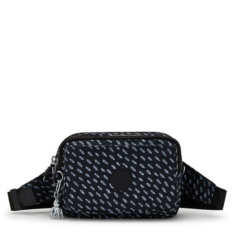 Navy Kipling Abanu Multi Printed Convertible Crossbody Bags | EXHJCA-526