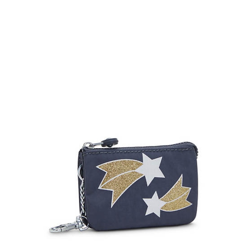 Navy Kipling Creativity Mini Pouch Keychain Bags | OMZJCD-925