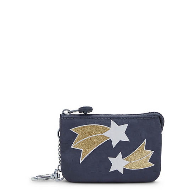 Navy Kipling Creativity Mini Pouch Keychain Bags | OMZJCD-925