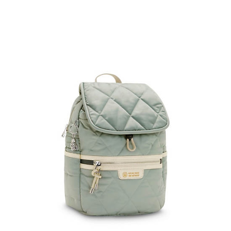 Olive Kipling City Pack Small Fashion Backpacks | RPUNLQ-013