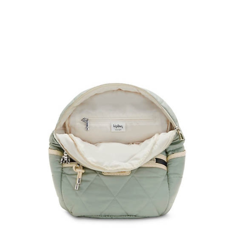 Olive Kipling City Pack Small Fashion Backpacks | RPUNLQ-013