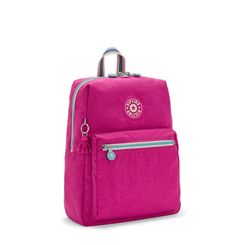 Pink Fuchsia Kipling Rylie Backpacks | REXCJK-548