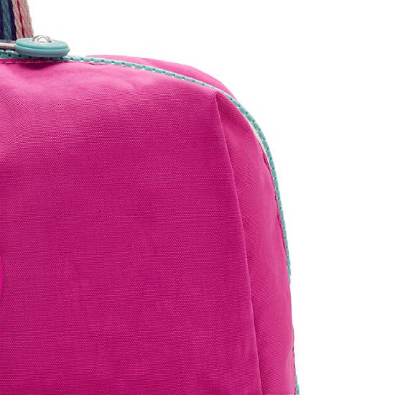 Pink Fuchsia Kipling Rylie Backpacks | REXCJK-548