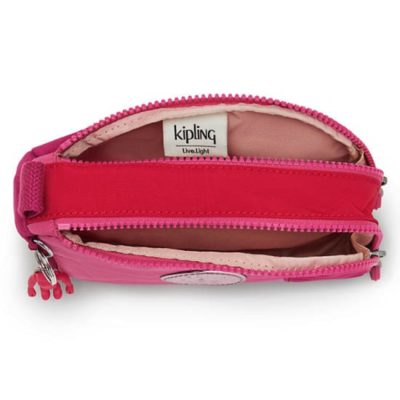 Pink Fuchsia Kipling Tibby Classic Pouch Bags | SBLPHJ-467