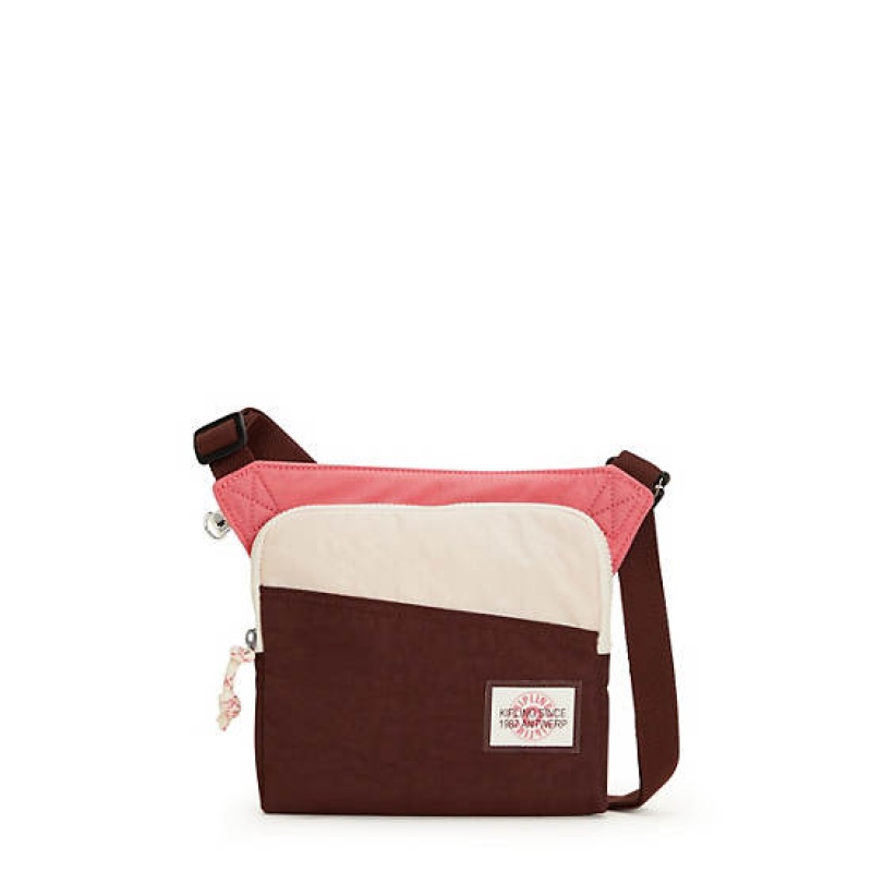 Pink Kipling Almiro Crossbody Bags | LMHAIU-730