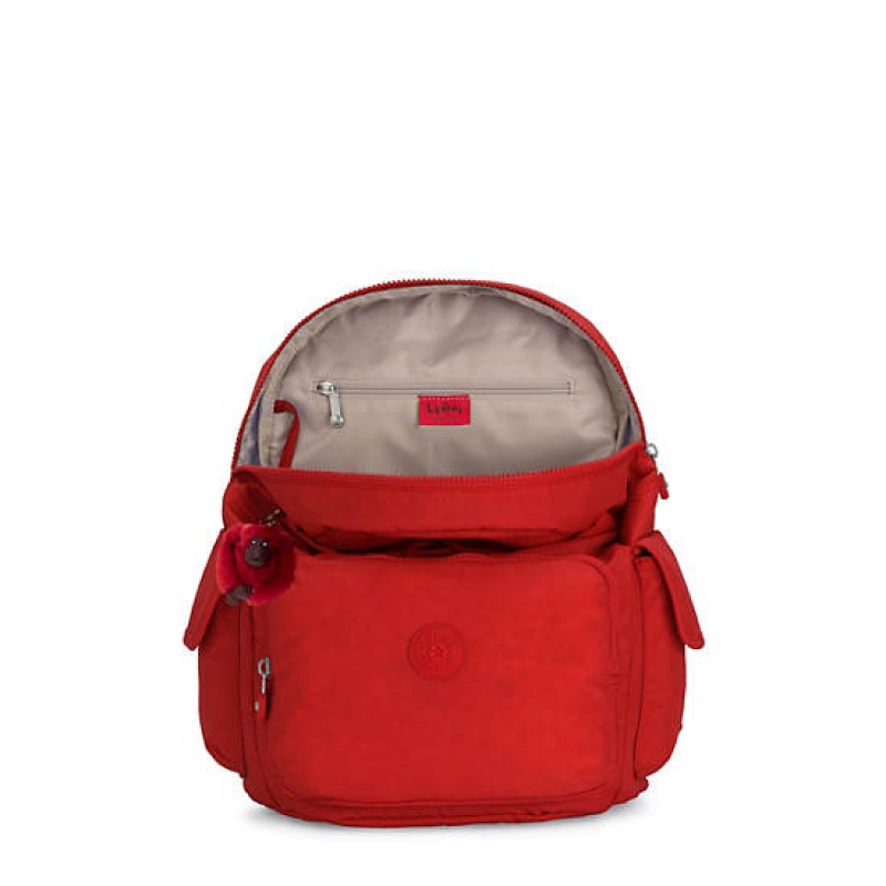 Pink Kipling City Pack Backpacks | JINLSG-582