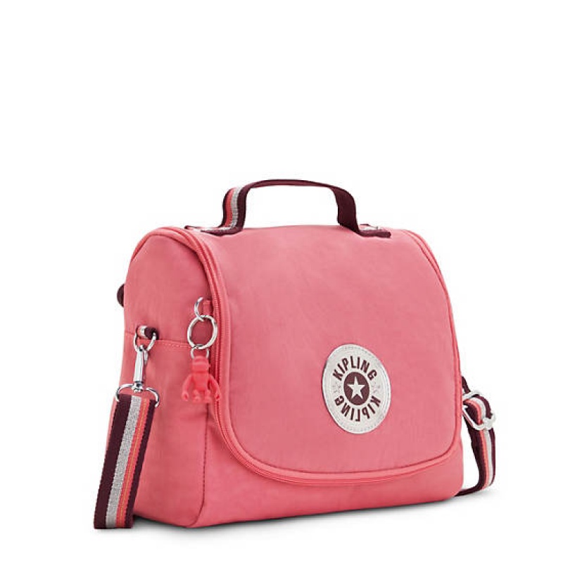 Pink Kipling New Kichirou Lunch Bags | NTFRBK-384